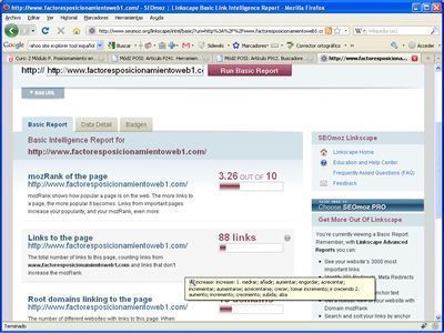 factores posicionamiento web